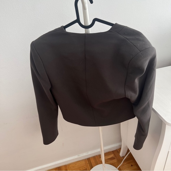 ZARA - DARK GREY BLAZER - Picture 3 of 3